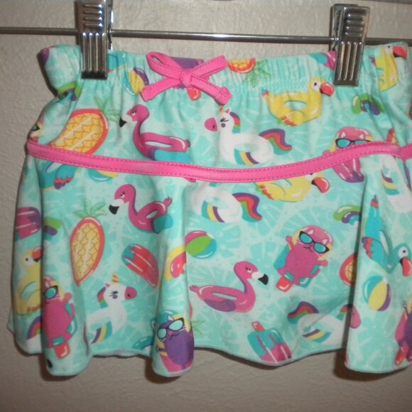 UV Skinz Girls Toddler Size 2T Pink 3 Piece Swimwear Set Swimsuit NWT - Picture 4 of 5